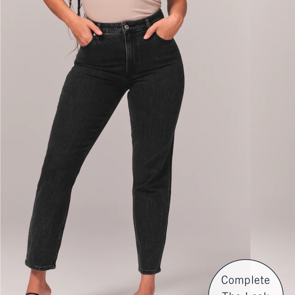 High rise mom jeans